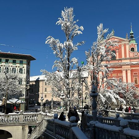 Triple Bridge Ljubljana公寓 外观 照片