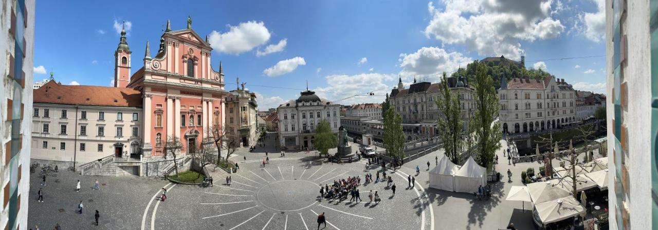 Triple Bridge Ljubljana公寓 外观 照片